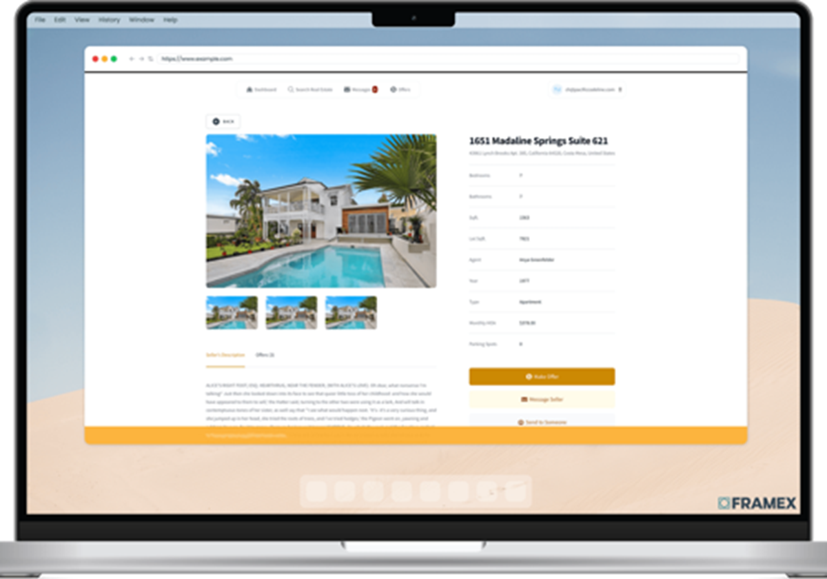 Entwicklung eines Online-Portals für Immobilien - 