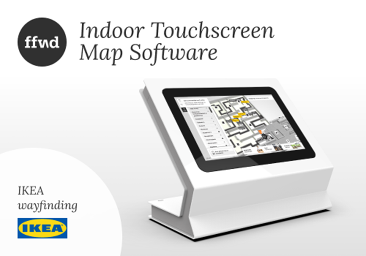 IKEA Wayfinding – Indoor-Touchscreen-Kartensoftware - IKEA Barendrecht