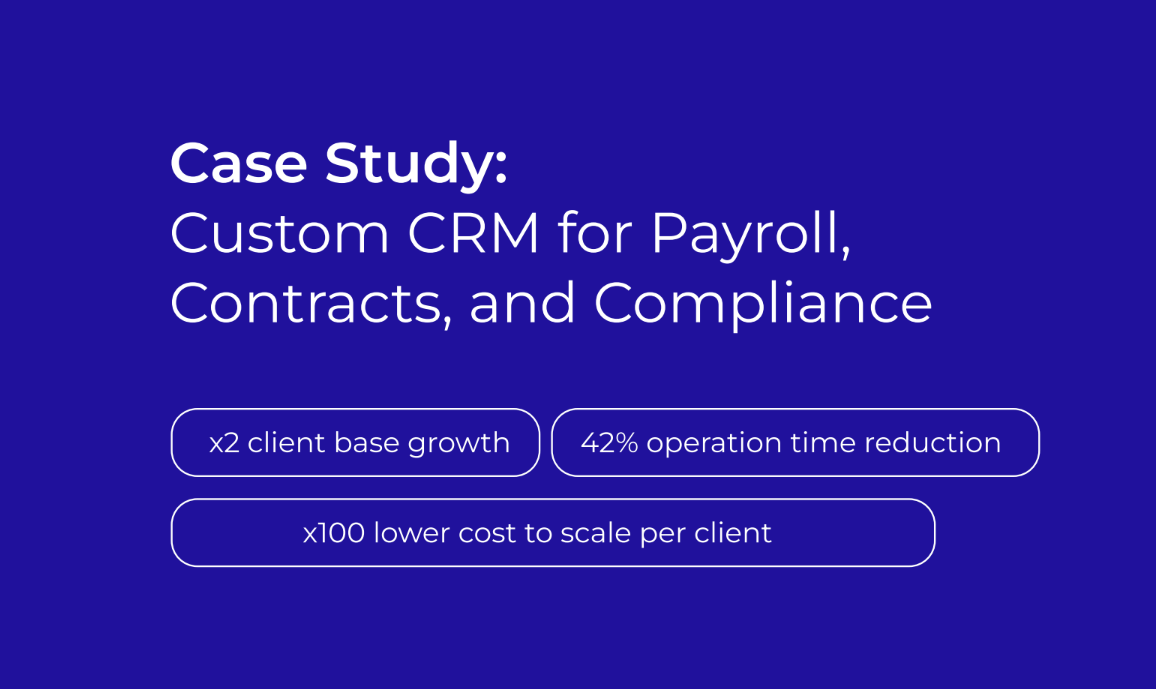 Benutzerdefiniertes CRM