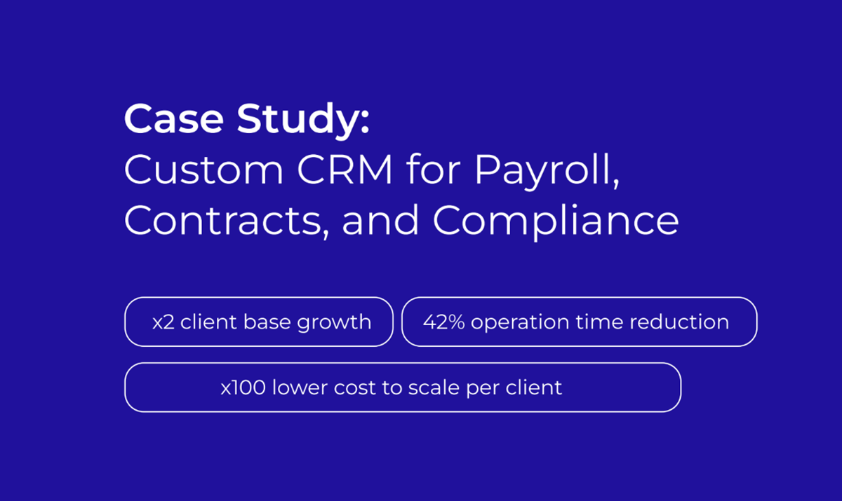 Benutzerdefiniertes CRM