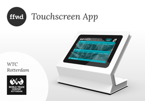 Future Forward Projekt - World Trade Center Rotterdam, Touchscreen-App