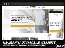 Alunah Projekt - SEO Webseite