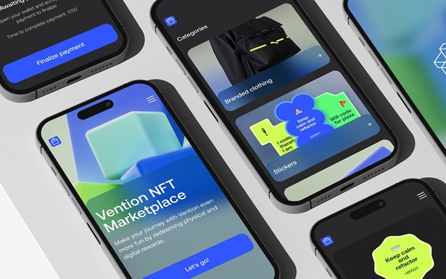 Vention Projekt - Blockchain-Plattform für Mitarbeiterprämien und NFTs
