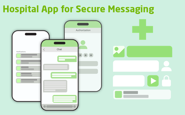 Chudovo OÜ Projekt - Krankenhaus-App für sicheres Messaging