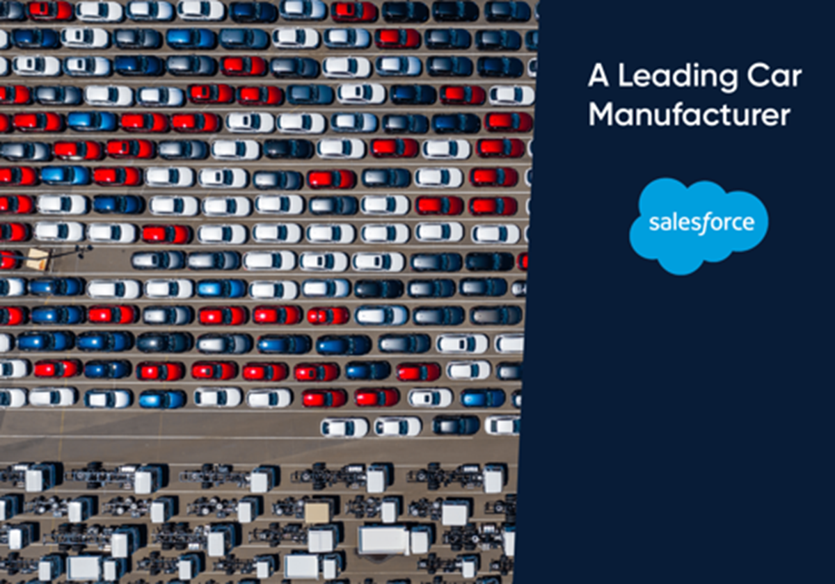 Salesforce Sales Cloud für einen Automobilhersteller - A Leading Car Manufacturer