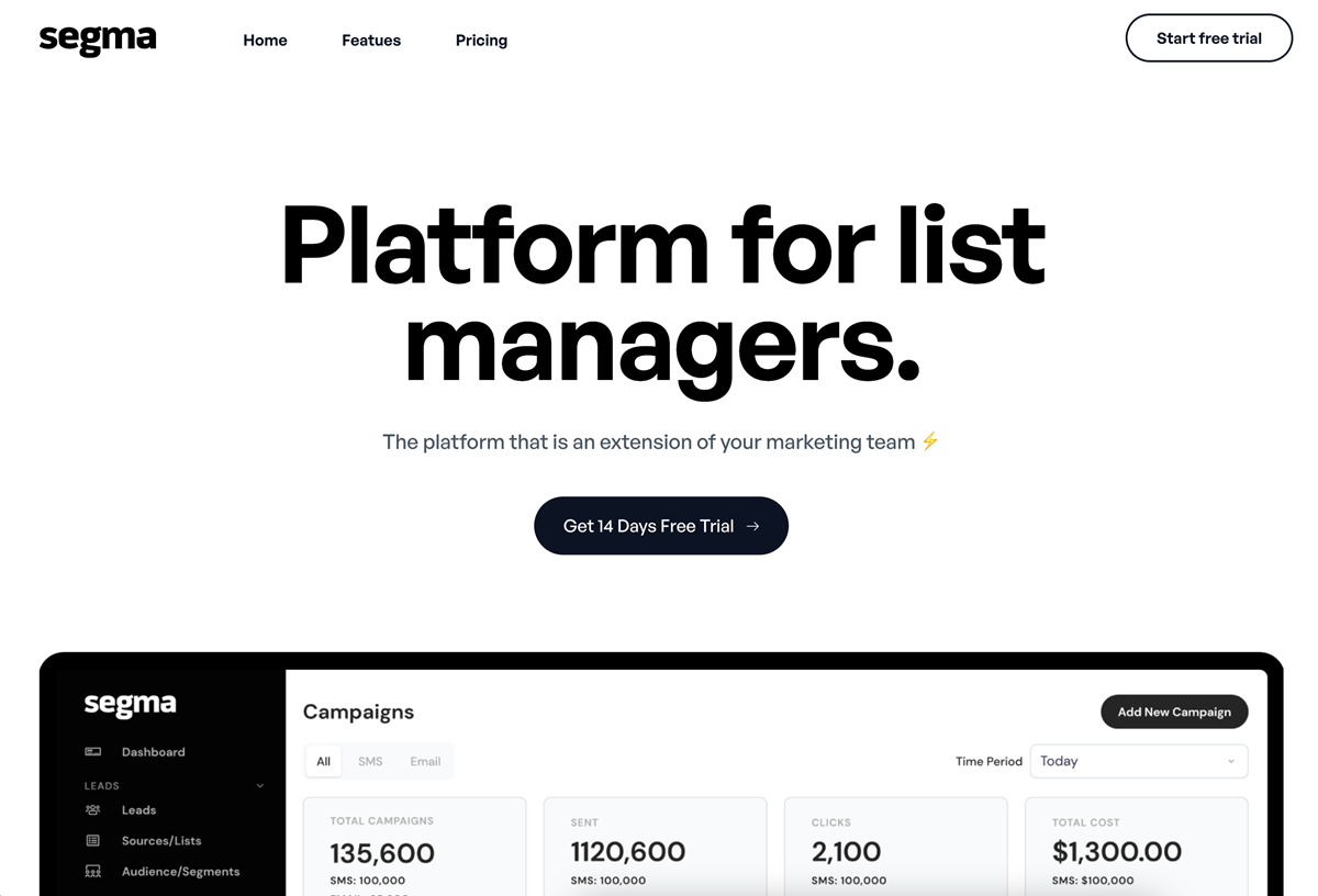 SMS-Marketing-Plattform