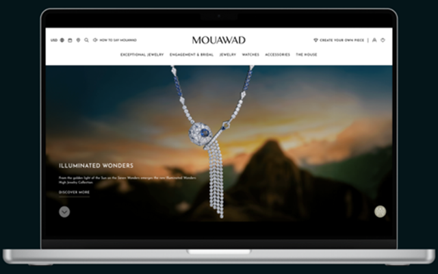 Aegeantic Projekt - Mouawad Diamonds, Ein luxuriöses digitales Erlebnis