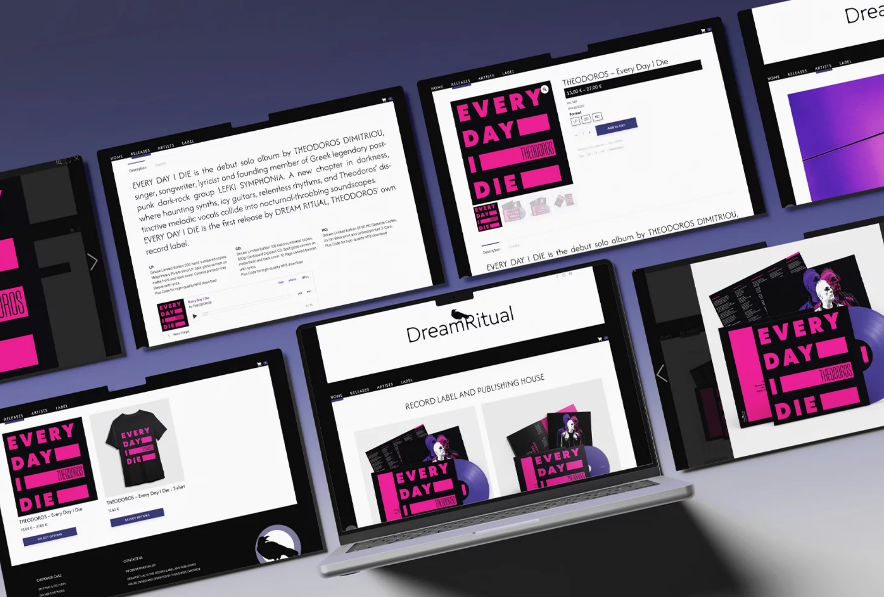 Homepages4u GmbH Projekt - Neuerstellung