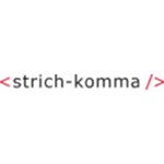 strich-komma Logo