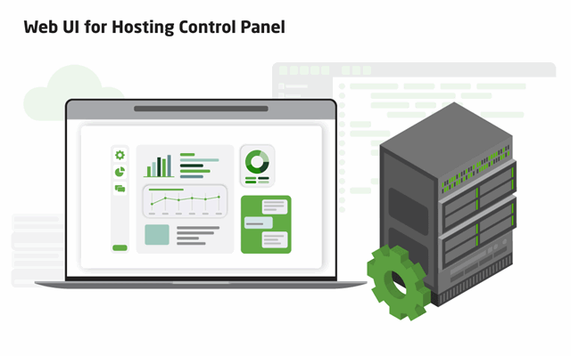 Chudovo OÜ Projekt - Web-Oberfläche für die Hosting-Verwaltungskonsole