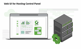 Chudovo OÜ Projekt - Web-Oberfläche für die Hosting-Verwaltungskonsole