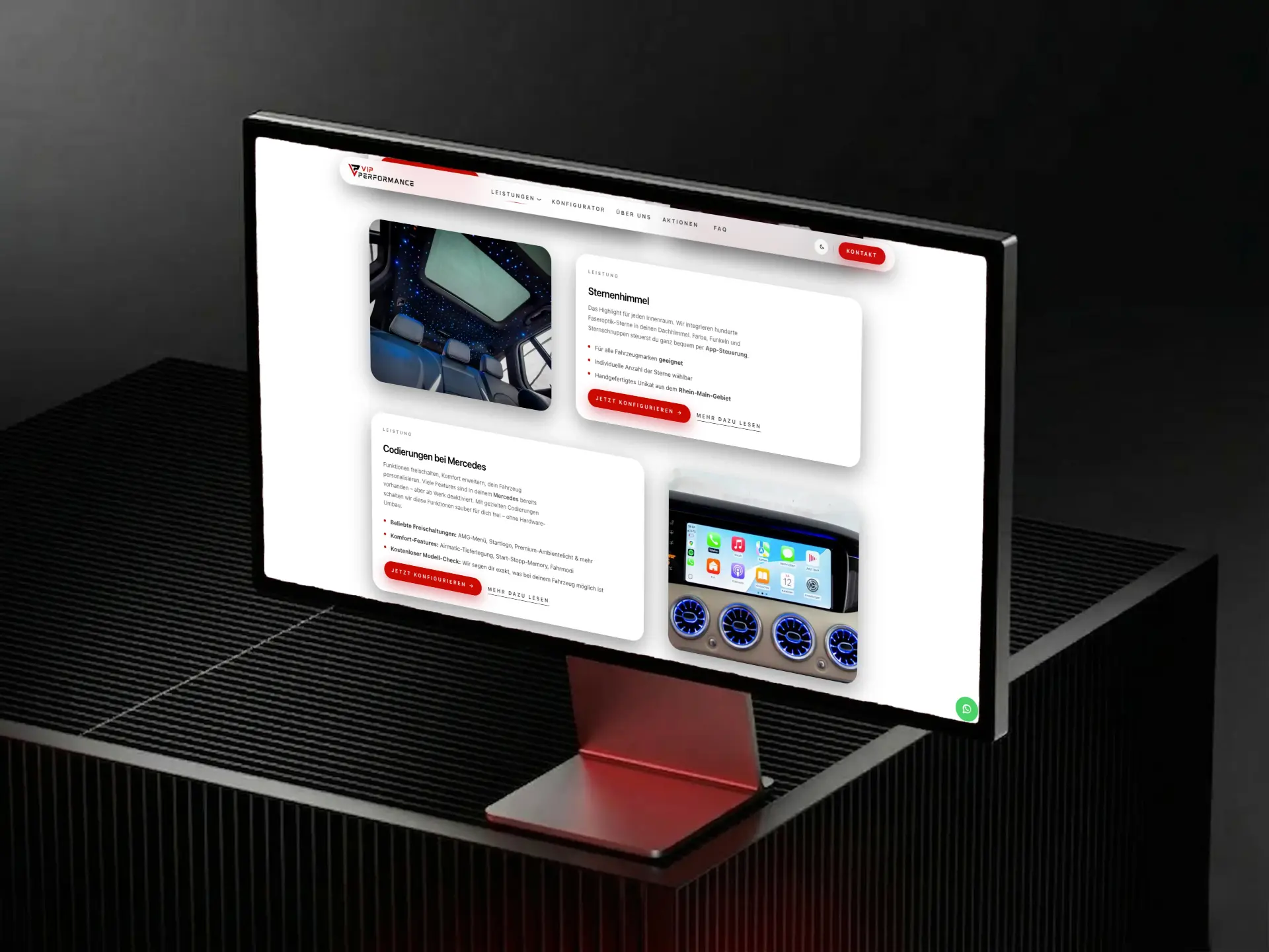 Blackwell Studio Projekt - Neugestaltung der Website