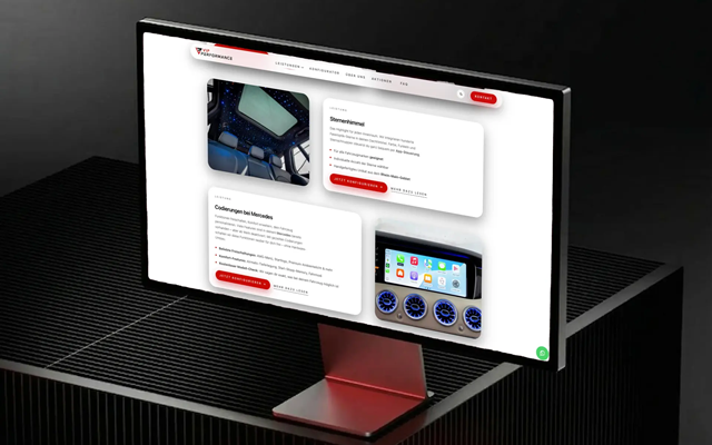 Blackwell Studio Projekt - Neugestaltung der Website