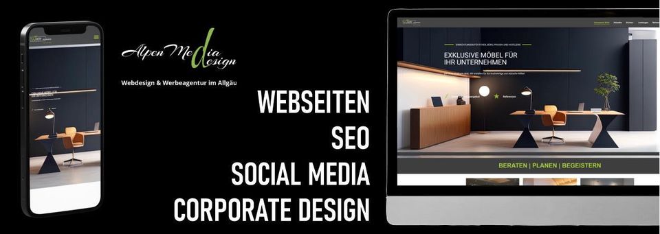 AlpenMedia-Design Headerbild