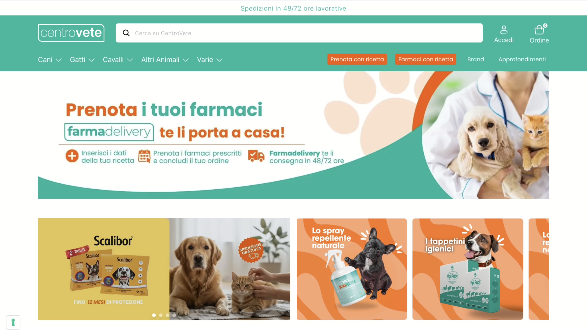 Studio Mate Web S.L. Projekt - CentroVete: E-Commerce für Tiermedizinprodukte