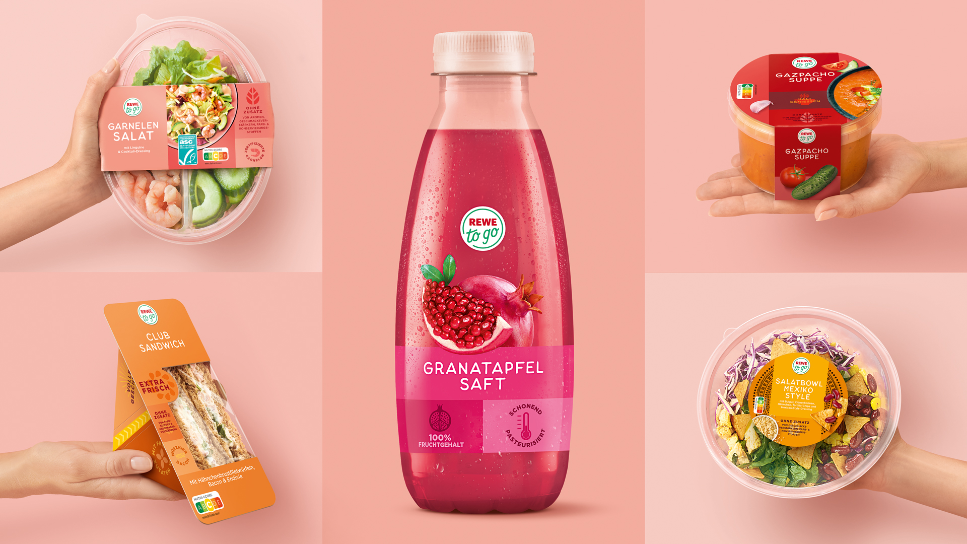 HAJOK Design Projekt - REWE to go Relaunch