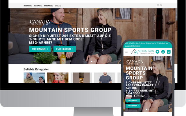Blueberry IT Projekt - Relaunch des Webshops