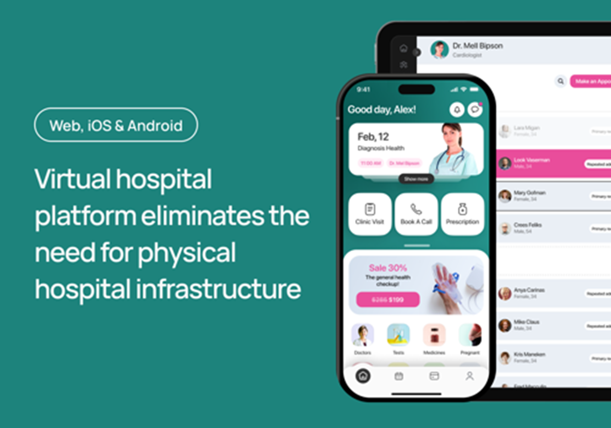 Plattform für virtuelle Krankenhäuser - Virtual hospital platform