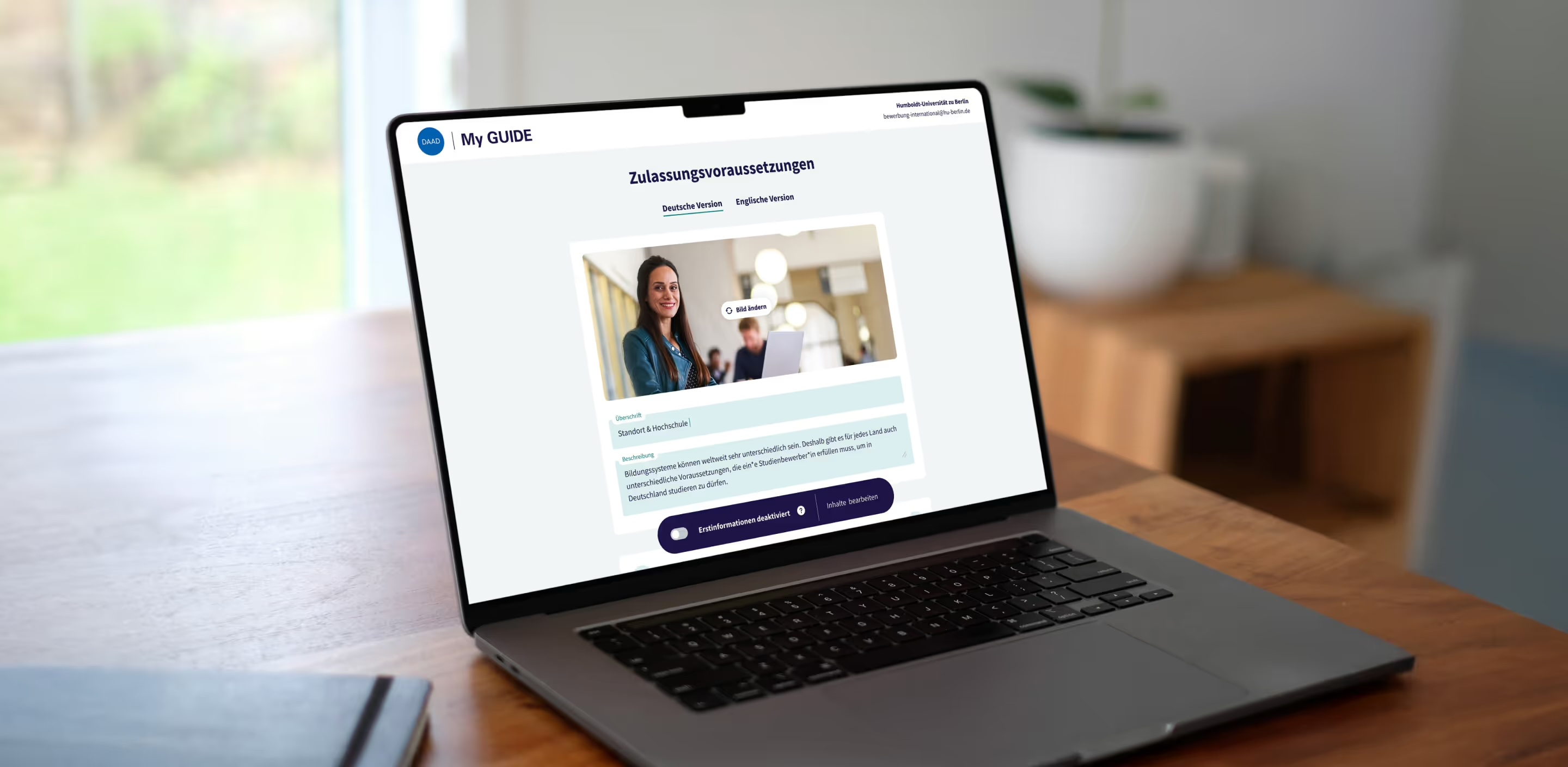 brightside Studio Projekt - DAAD | Automatisierte KI-Antworten für die Hochschulbildung