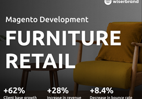 WiserBrand Projekt - Magento-Entwicklung für einen globalen Möbelhändler
