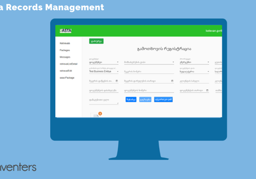 Appinventers Projekt - Dasta Records Management