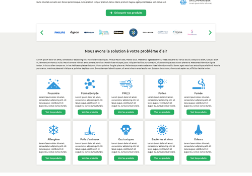 Valentin MIONNET Projekt - PURIFICATEURS.FR - Startseite