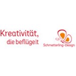 Schmetterling-Design Logo