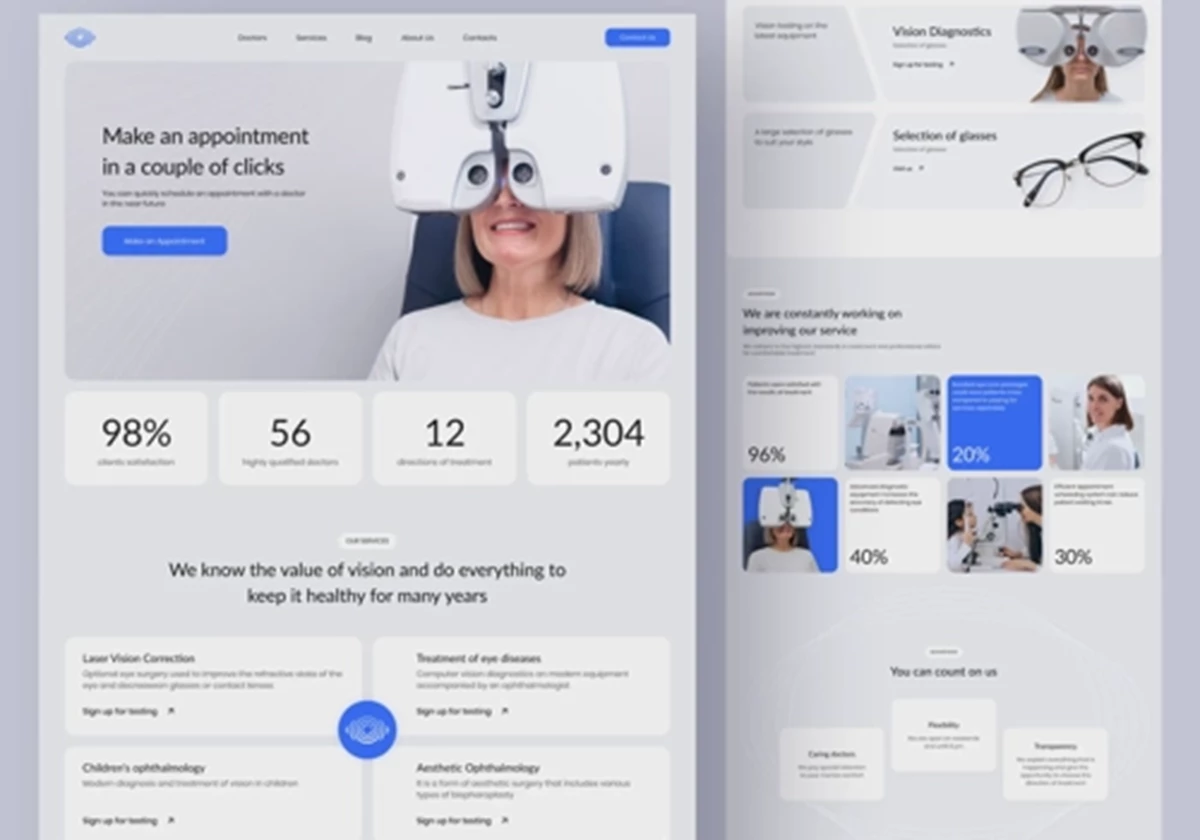 Neugestaltung der Augenklinik - Ophthalmology Clinic