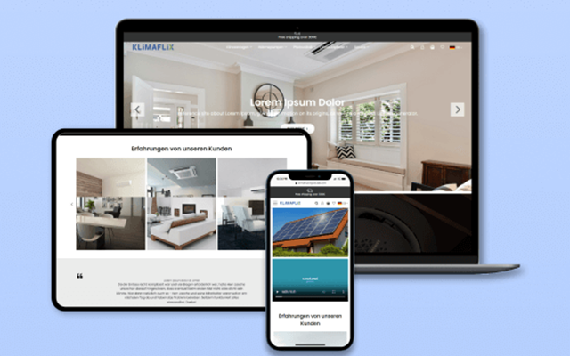 Ingold Solutions GmbH Projekt - KLiMAFLiX Magento Open Source Projekt