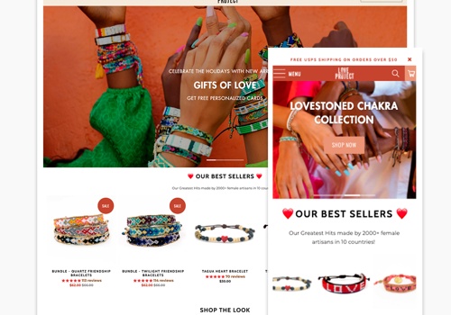 THAILS | Shopify Plus Agency Projekt - Love is Project