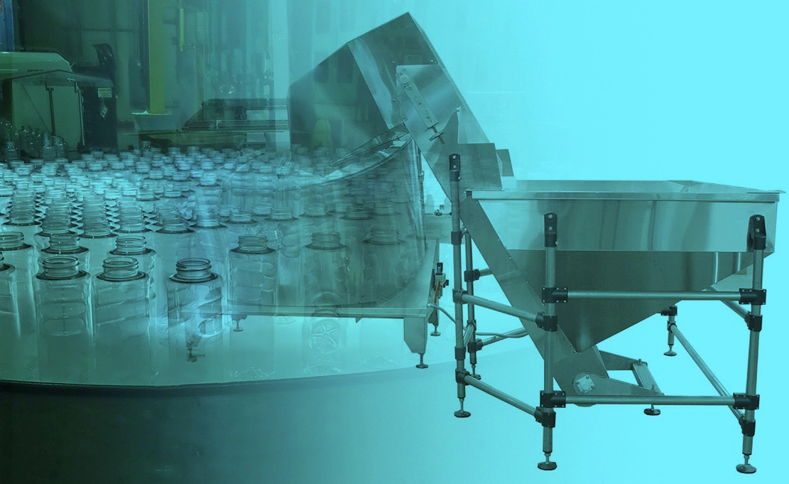 Chudovo OÜ Projekt - 3D-Modellierung einer Sortiermaschine für Glasflaschen