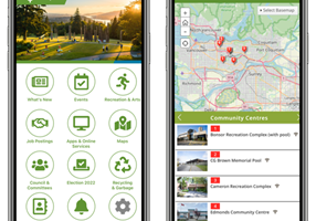 14 Oranges Software Projekt - Stadt Burnaby: Info Gove Mobile App