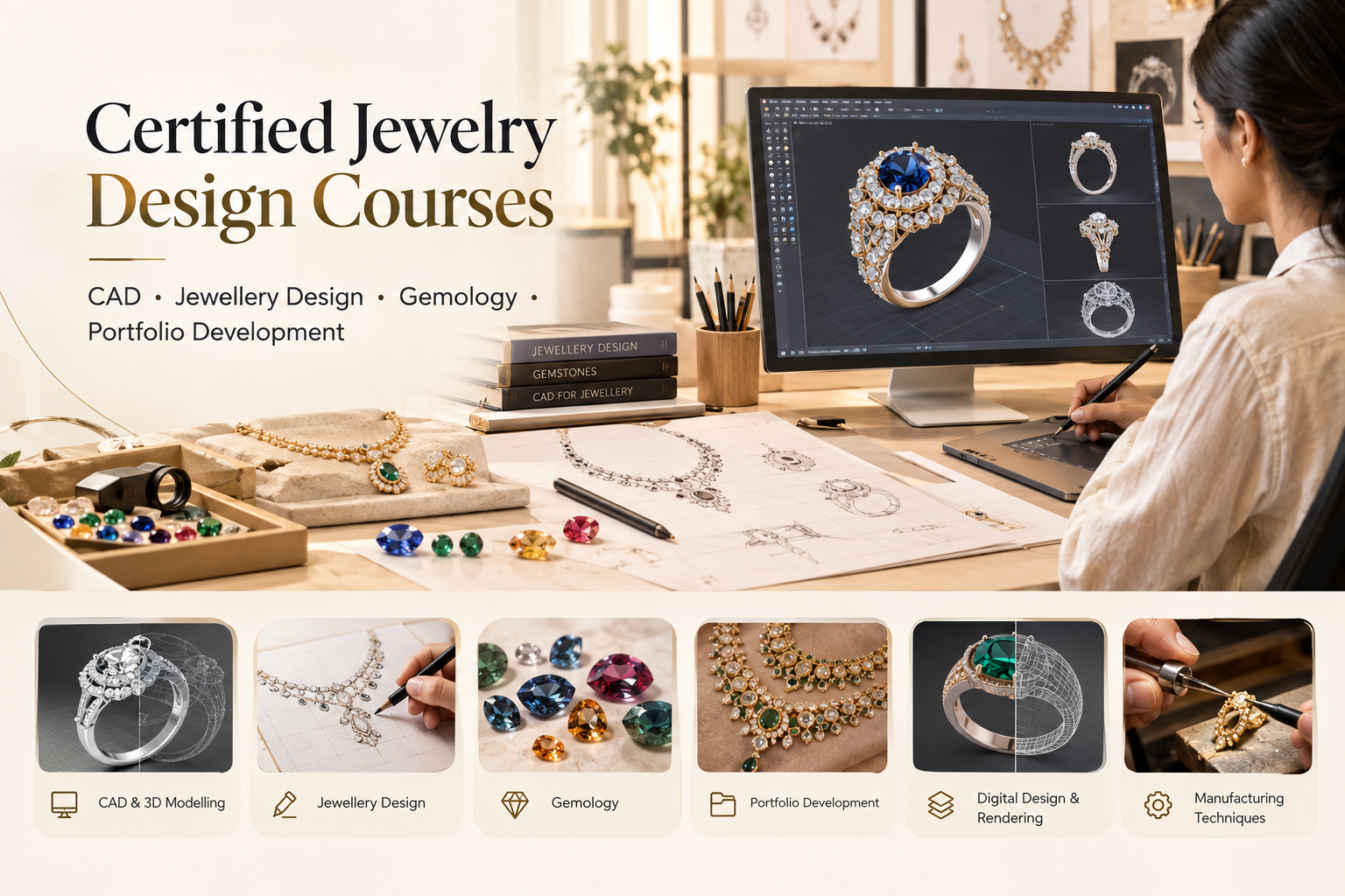 Institute 3D Jewels India Headerbild