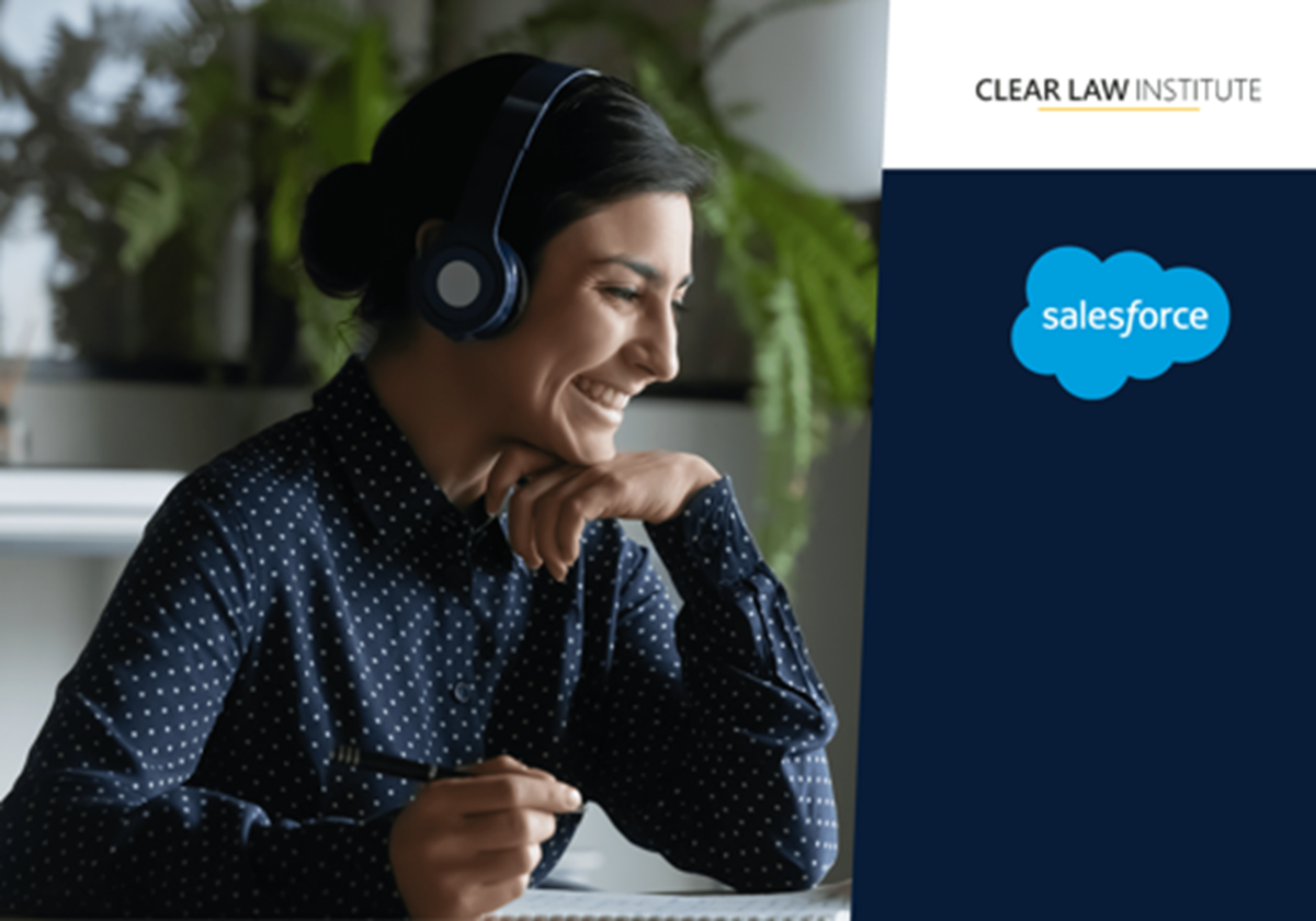 Ein Webinar-Anbieter optimiert seine Marketingmaßnahmen - Clear Law Institute