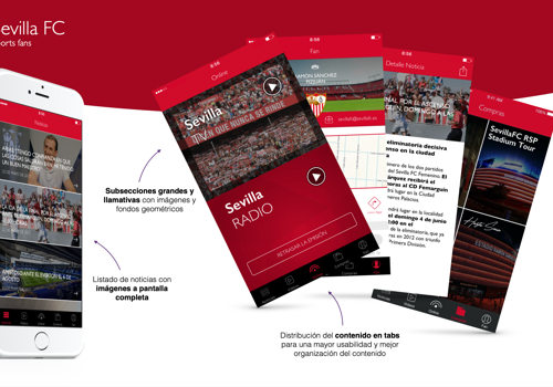 SEVILLA FC | Entwicklung mobiler Apps