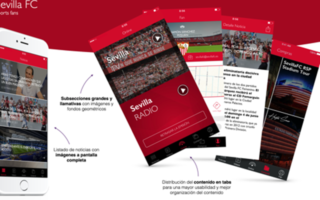 Mobivery Projekt - SEVILLA FC | Entwicklung mobiler Apps