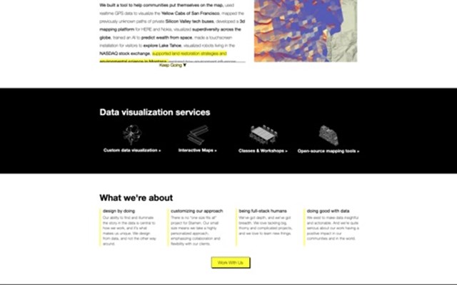 Kegan Quimby Web Design & Development Projekt - Stamen