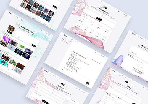 Nuvel studio Projekt - Website für eine KI-Produktsuite (SaaS)