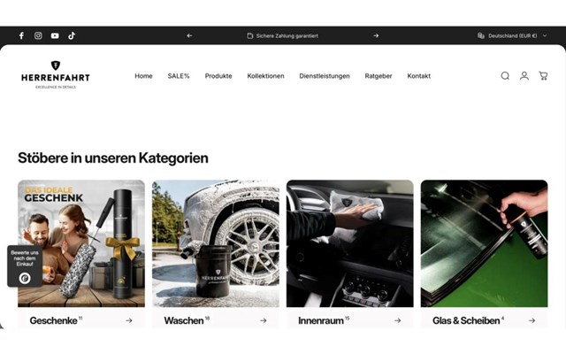 100and10 Output Consulting Projekt - Meta Ads & Creative-Strategie für Premium-Autopflege