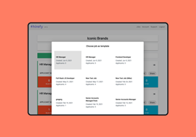 First Line Outsourcing Projekt - Hirefy
