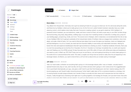 Remote Reason Projekt - castmagic.io