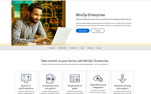 COSEOM Projekt - WinZip Enterprise