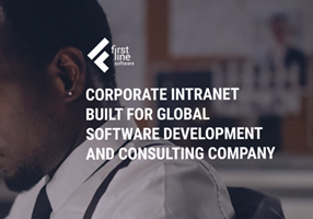 First Line Software Projekt - Unternehmens-Intranet
