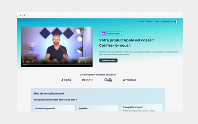 Thomas Bres Projekt - Mac-Support