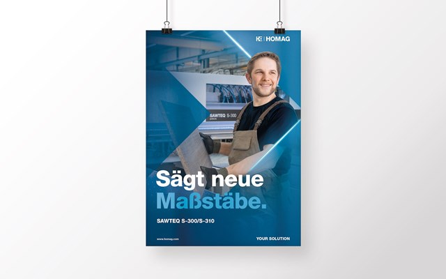 SDV STUDIOS GmbH & Co. KG Projekt - HOMAG SAWTEQ S‑300/S‑400: Eine allumfassende, durchdachte und emotionale Marketing‑Kampagne