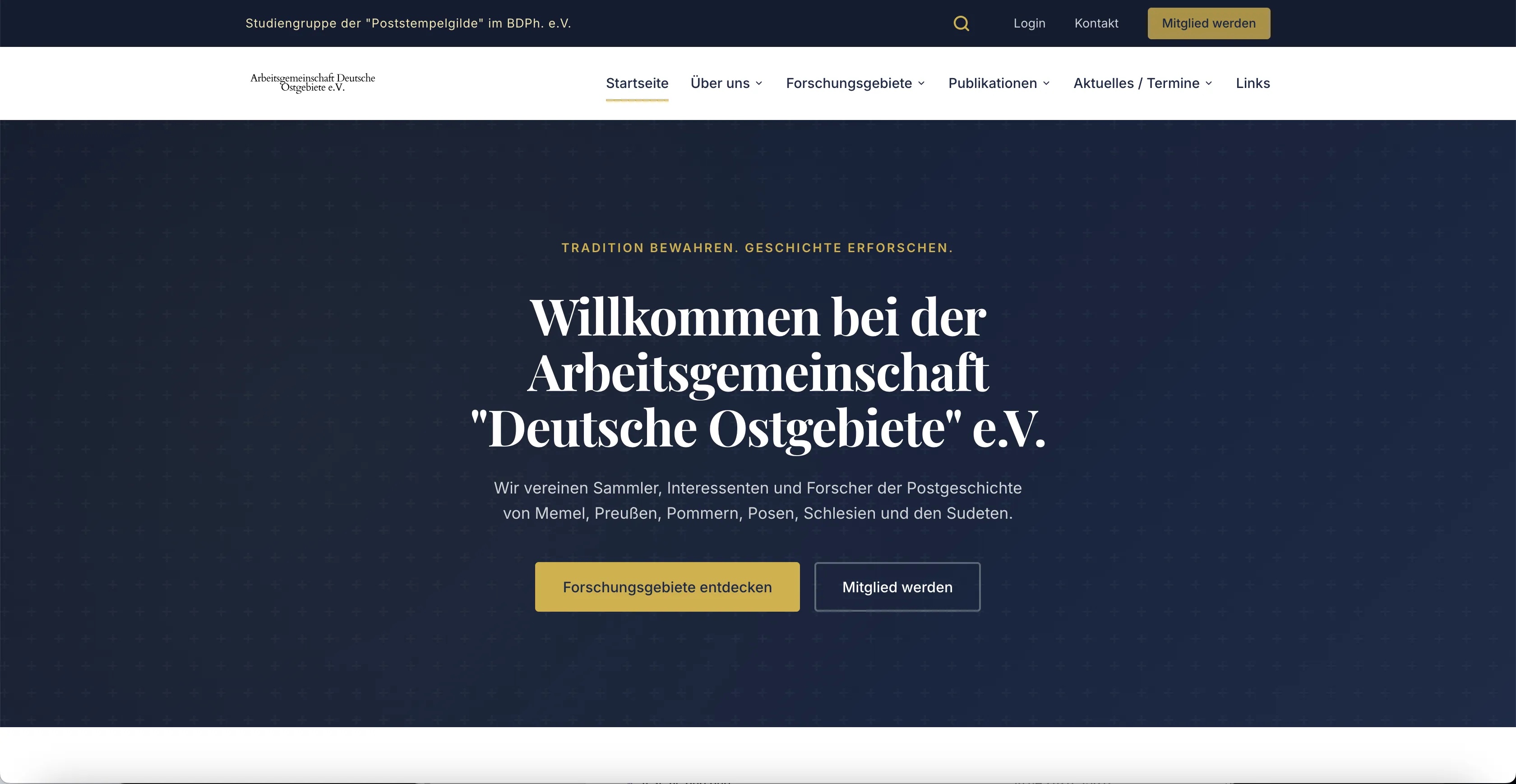 Kolbeck Digital Projekt - Vereinswebsite mit Mitgliederportal & KI-Archiv