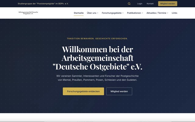 Kolbeck Digital Projekt - Vereinswebsite mit Mitgliederportal & KI-Archiv