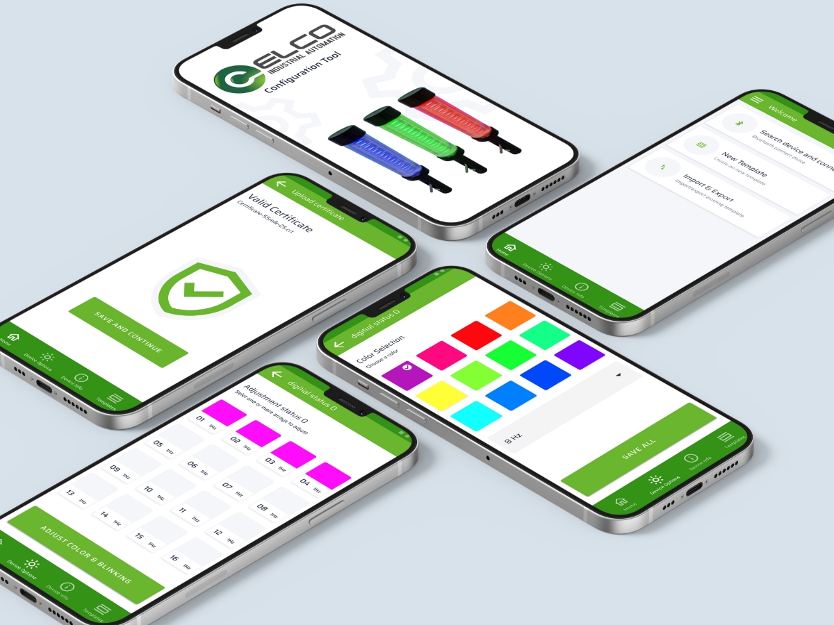iseo Digitalagentur Projekt - ELCO Industrie Automation - App Entwicklung
