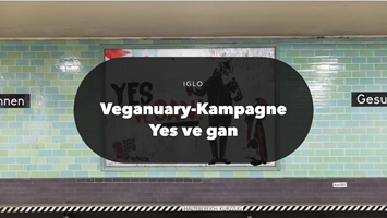 segmenta communications GmbH Projekt - Yes Ve Gan: Sichtbarkeit im Veganuary
