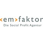 em-faktor - Die Social Profit Agentur Logo